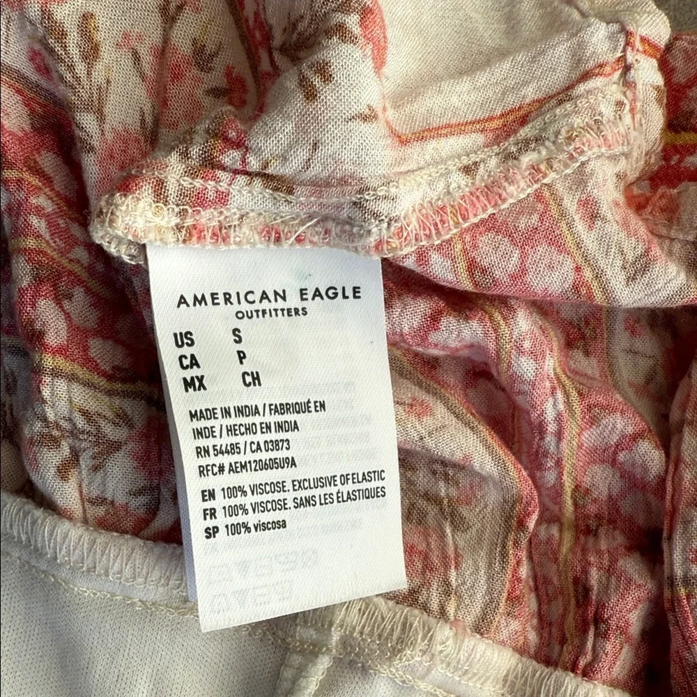 💸CLEARANCE 4/$15💸 American Eagle Outfitters Pink and White Patchwork Dress - Picture 5 of 6